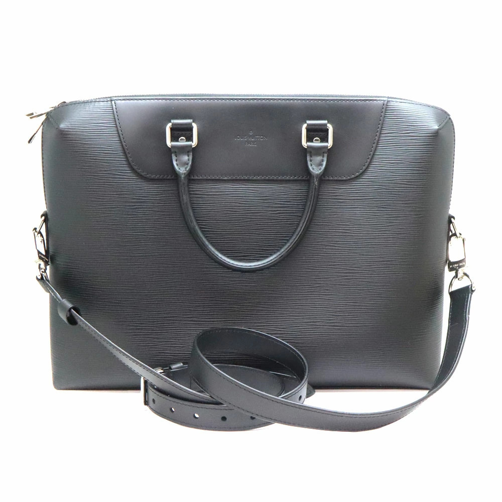Louis Vuitton Porte document Jour Epi Black Bag